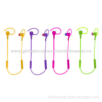 Sportable Bluetooth Earphone with Soft WireNew
